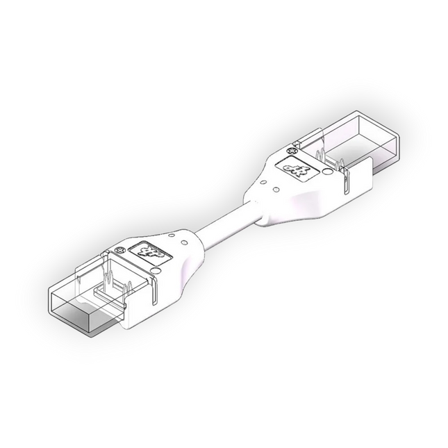 Leddle Middenverbinding met kabel voor RGB