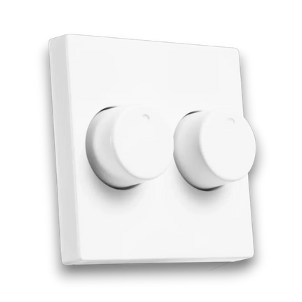 ION Industries Centraalplaat Duo Dimmerknop - J1/V1