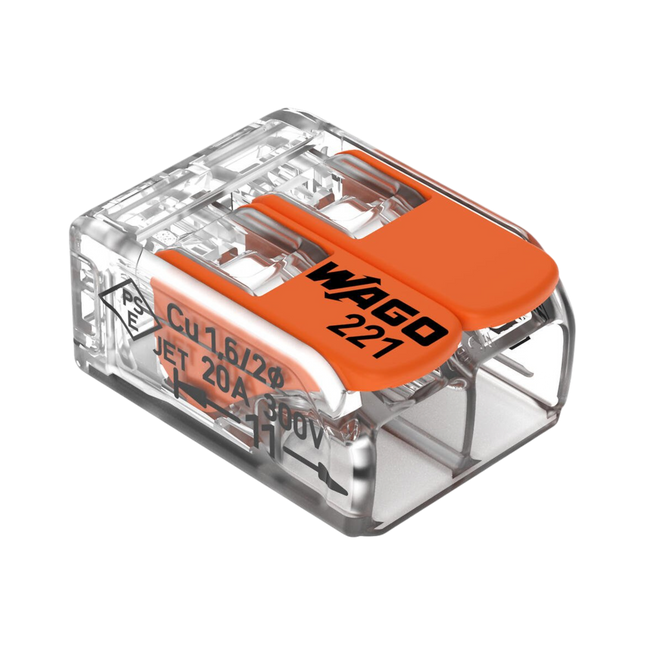 Wago 221 Lasklem - 4mm²