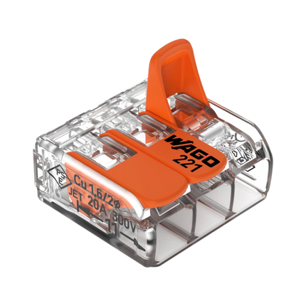 Wago 221 Lasklem - 4mm²