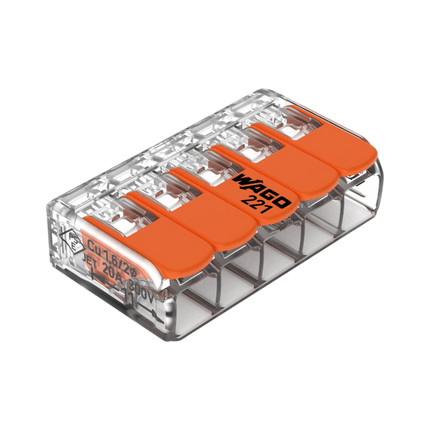 Wago 221 Lasklem - 4mm²