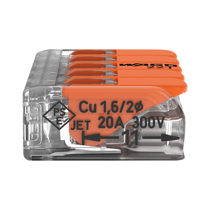 Wago 221 Lasklem - 4mm²