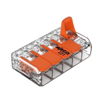 Wago 221 Lasklem - 4mm²