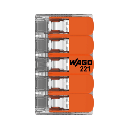 Wago 221 Lasklem - 4mm²