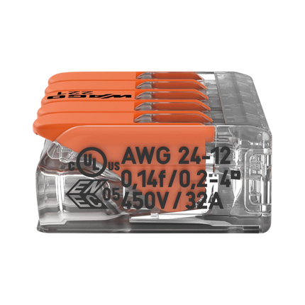 Wago 221 Lasklem - 4mm²