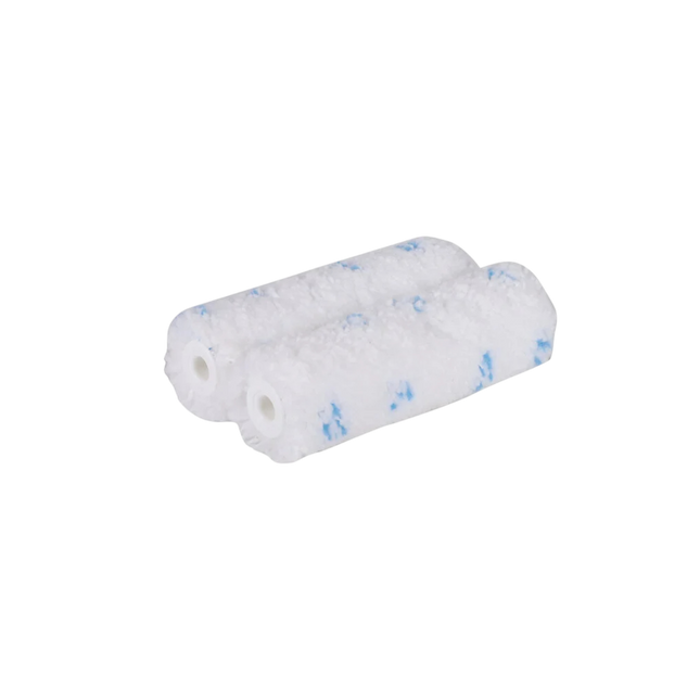 Copenhagen Pro Aflakroller - 9mm Poolhoogte - Microvezel - Blauw/Wit