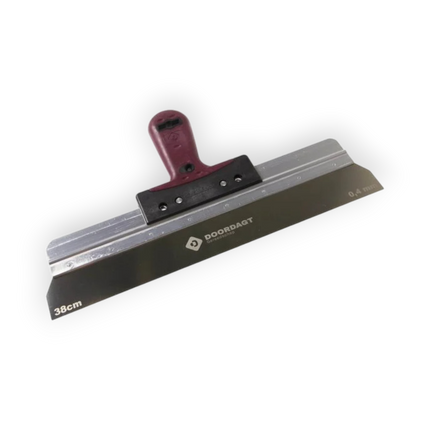 Doordagt Spackmes met Zacht Handgreep - RVS - 0,4mm