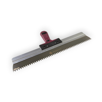 Doordagt Getand Gipsmes met Zacht Handgreep - RVS - 0,7mm - 50cm