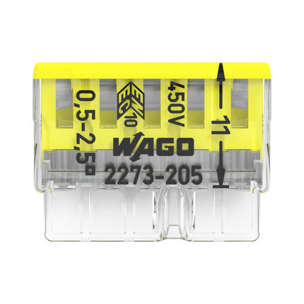 Wago 2273 Lasklem - 2,5mm²
