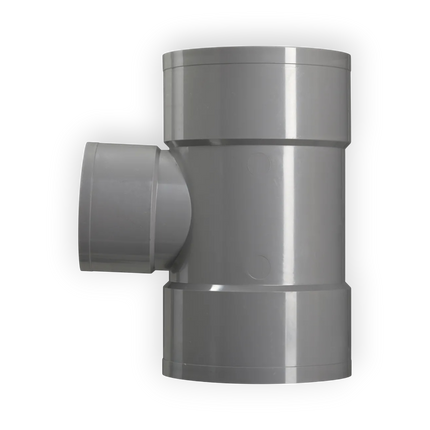 Martens T-stuk - 90° - Mof - PVC