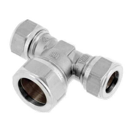 Bonfix T-Koppeling - Knel - Vertind Messing