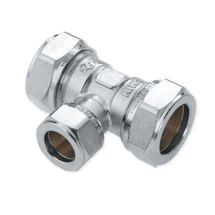Bonfix T-Koppeling - Knel - Vertind Messing