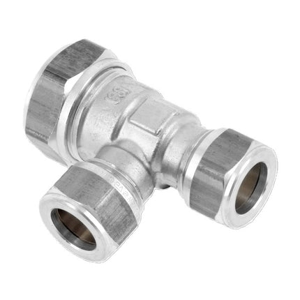 Bonfix T-Koppeling - Knel - Vertind Messing