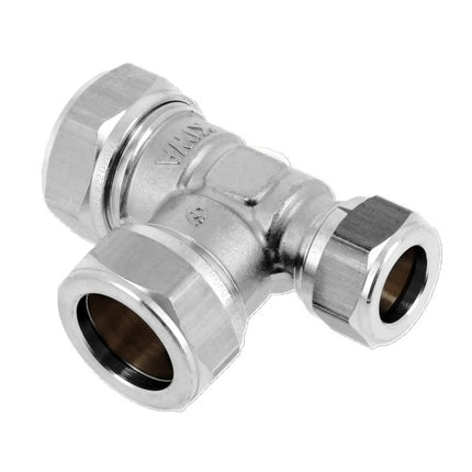Bonfix T-Koppeling - Knel - Vertind Messing