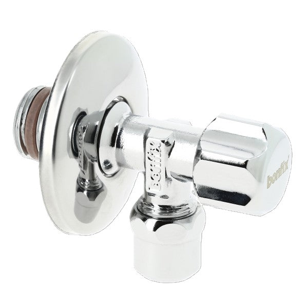 Bonfix Hoekstopkraan met Rozet - 10mm x 1/2