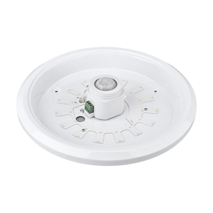 Braytron LED Plafondlamp met Bewegingssensor - Rond - 15W - IP20 - Wit