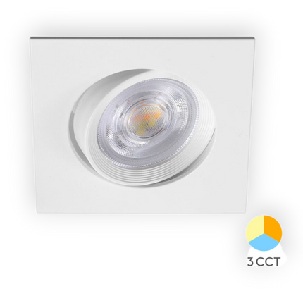 Braytron LED Spot - Vierkant - 7W - IP20 - CCT