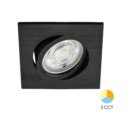 Braytron LED Spot - Vierkant - 7W - IP20 - CCT