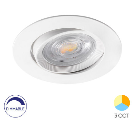 Braytron LED Spot - Rond - 7W - IP20 - CCT