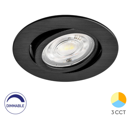 Braytron LED Spot - Rond - 7W - IP20 - CCT