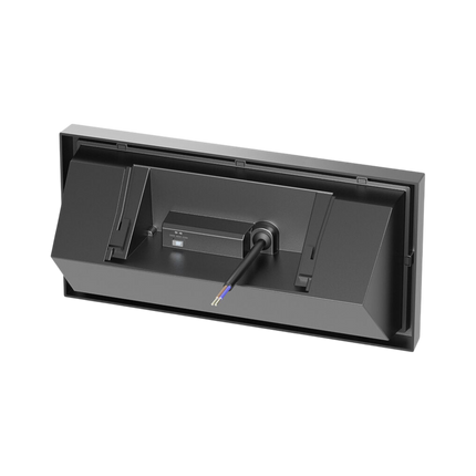 Braytron Napoli LED Wandlamp - 20W - IP65 - CCT - Antraciet