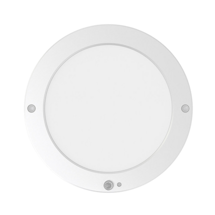 Braytron LED Plafondlamp met Bewegingssensor - Rond - 20W - IP20 - CCT - Wit