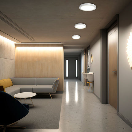 Braytron LED Plafondlamp - Rond - 18W - IP40 - Wit