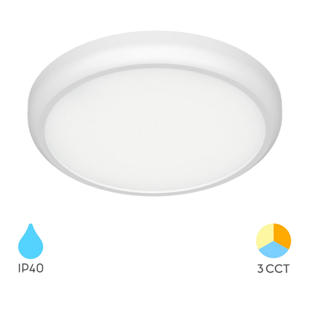 Braytron LED Plafondlamp - Rond - 20W - IP40 - CCT