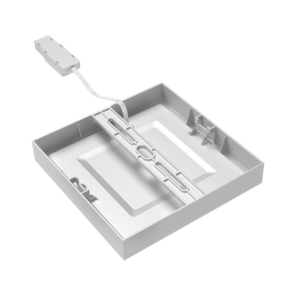 Braytron LED Plafondlamp - Vierkant - 18W - IP40 - Wit