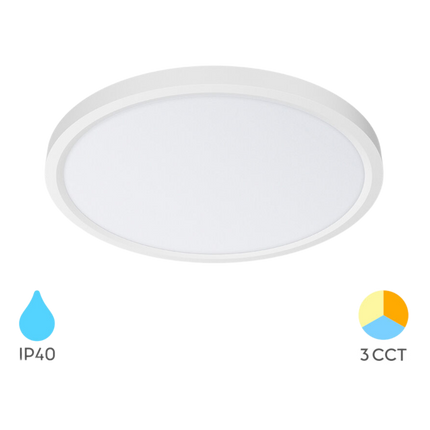 Braytron Jade LED Plafondlamp - Rond - 36W - IP20 - CCT