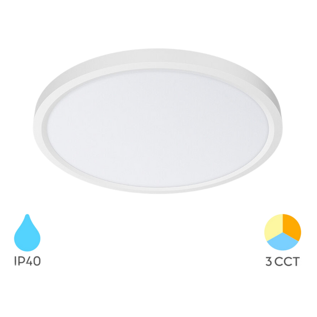 Braytron Jade LED Plafondlamp - Rond - 45W - IP20 - CCT