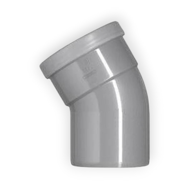 Martens Bocht - 30° - Manchet - PVC - 110mm
