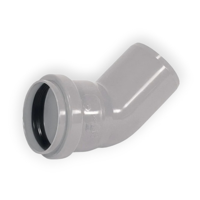Martens Bocht - 45° - Manchet x Spie - PVC