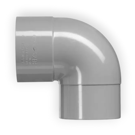 Martens Bocht - 90° - Mof x Spie - PVC