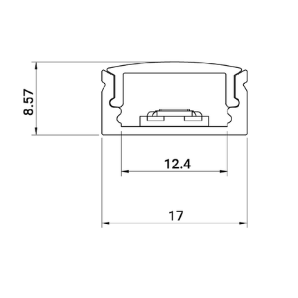 Leddle LED Profiel - 2m