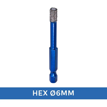 Maxifix Diamant Tegelboor Droog - HEX