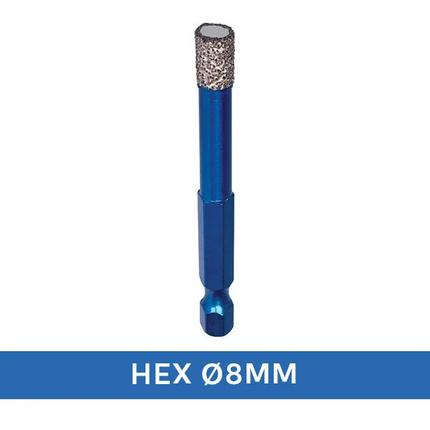 Maxifix Diamant Tegelboor Droog - HEX