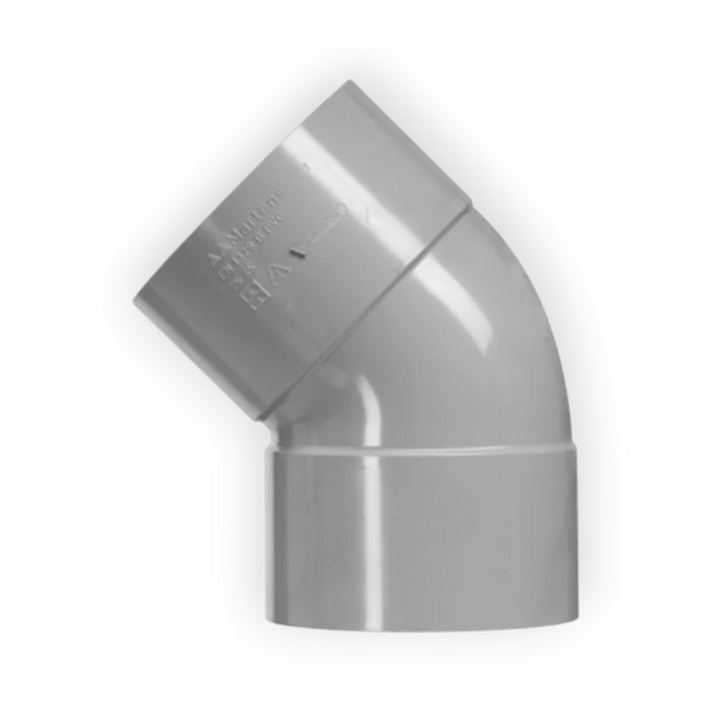 Martens Bocht - 45° - Mof - PVC