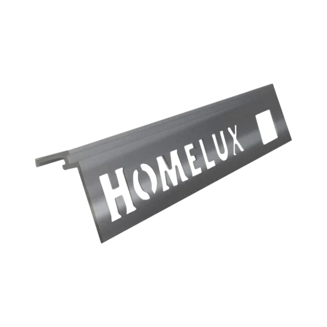 Homelux Tegelprofiel met Voegrib - Recht - Aluminium - 270cm