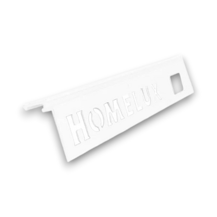 Homelux Tegelprofiel met Voegrib - Recht - Aluminium - 270cm