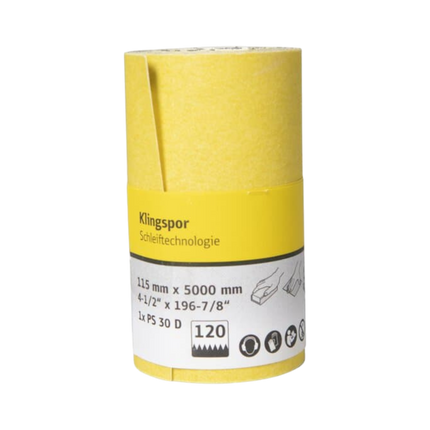 Klingspor PS30D Schuurrol - 115mm x 5m