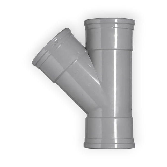 Martens T-stuk - 45° - Manchet - PVC