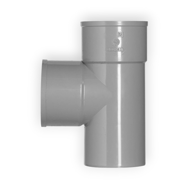 Martens T-stuk - 90° - 2x Mof / 1x Spie - PVC
